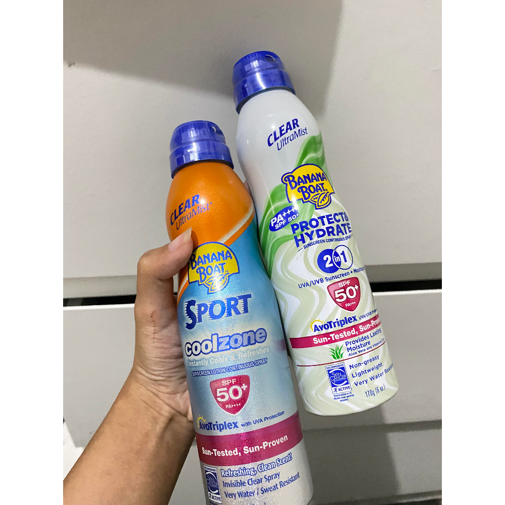 Banana Boat Ultramist Sport Coolzone Spray SPF50+