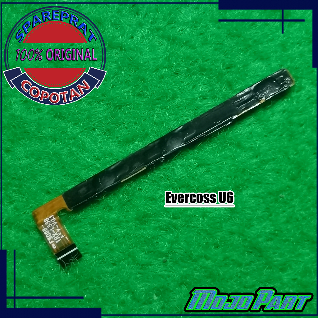 Evercoss U6 Fleksibel flexible tombol power on off dan volume copotan