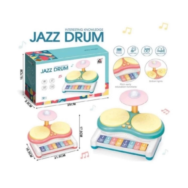 MAINAN ANAK JAZZ DRUM - JAZZ DRUM