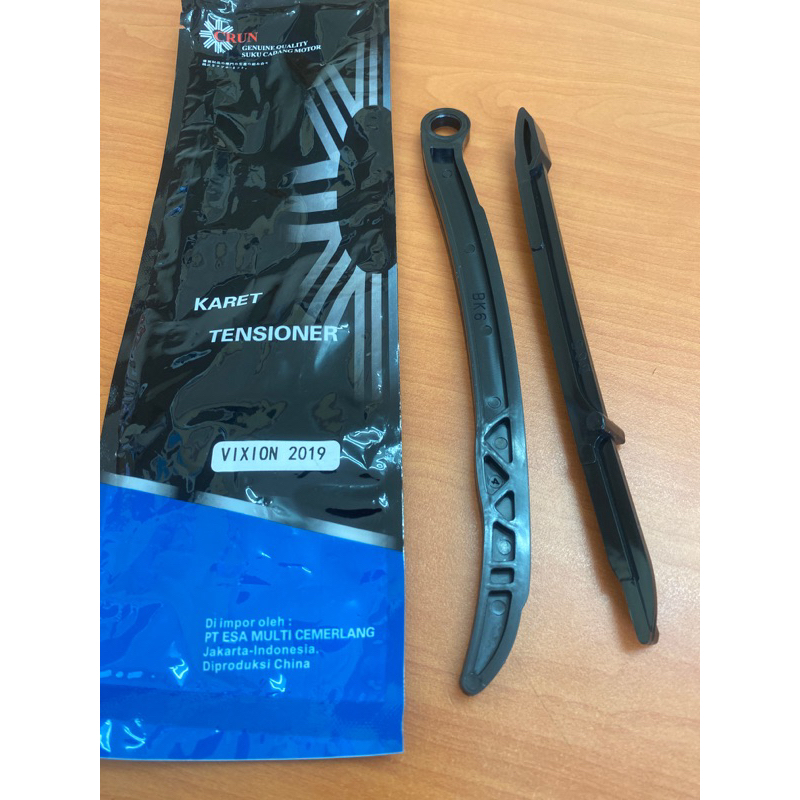 (CRUN) Karet Tensioner Vixion 2019 BK6 / Lidah Tensioner Vixion New Led VVA / R15 New / Tahanan Rant