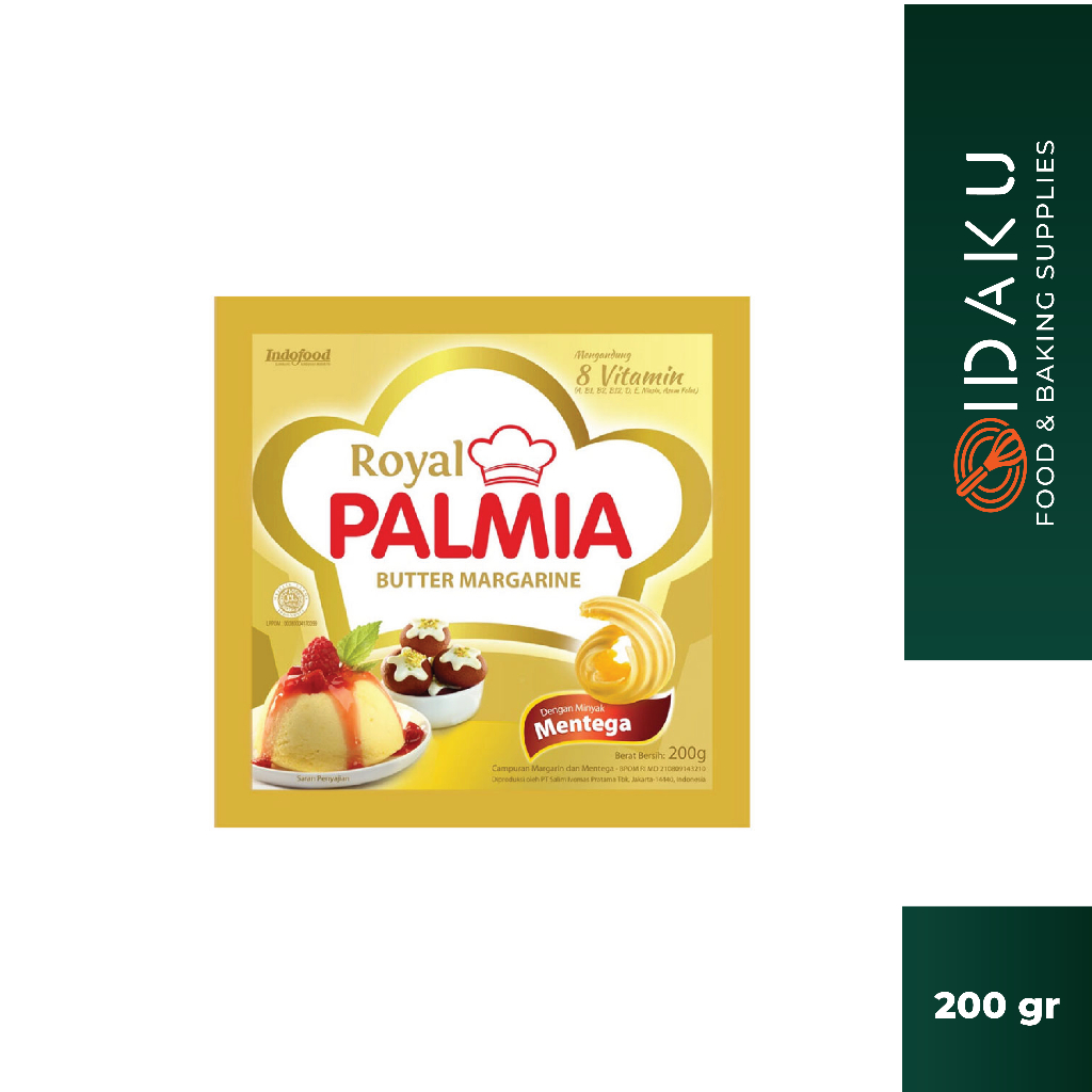 

NEW!! PALMIA ROYAL MARGARINE 200GR