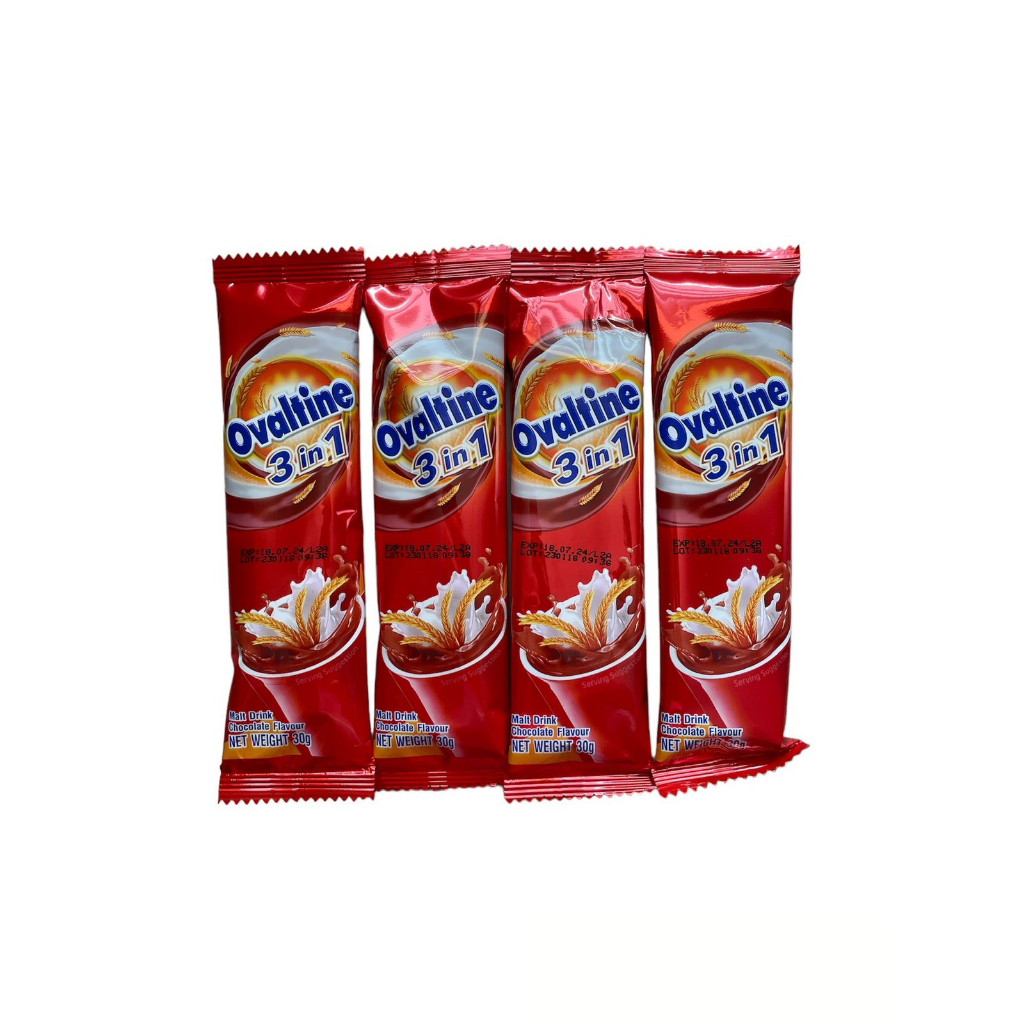 

ovaltine 3in1 malt drink chocolate flavour 30g sachet