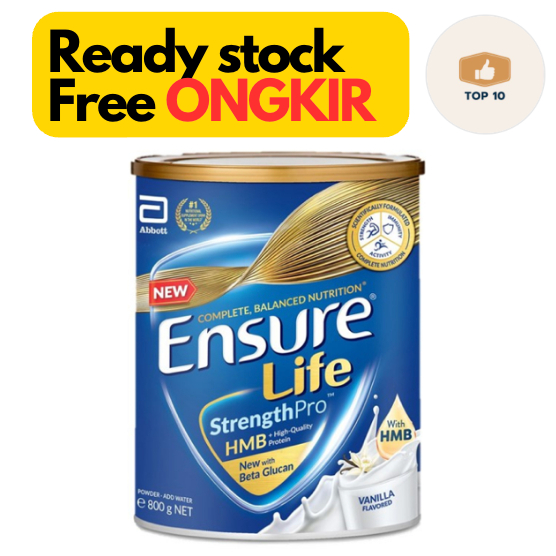 

Susu Ensure Singapore Ensure Life Strength Pro TM Vanilla 800g