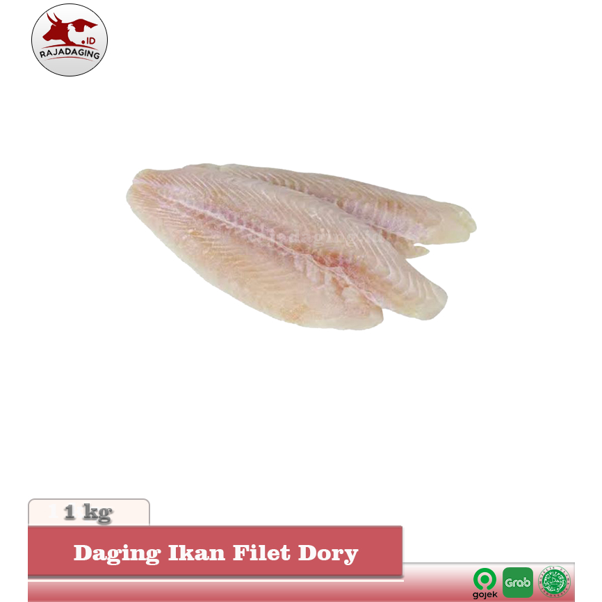 

Daging Ikan Filet Dory | Fillet dory | Fish Dory 1 kg