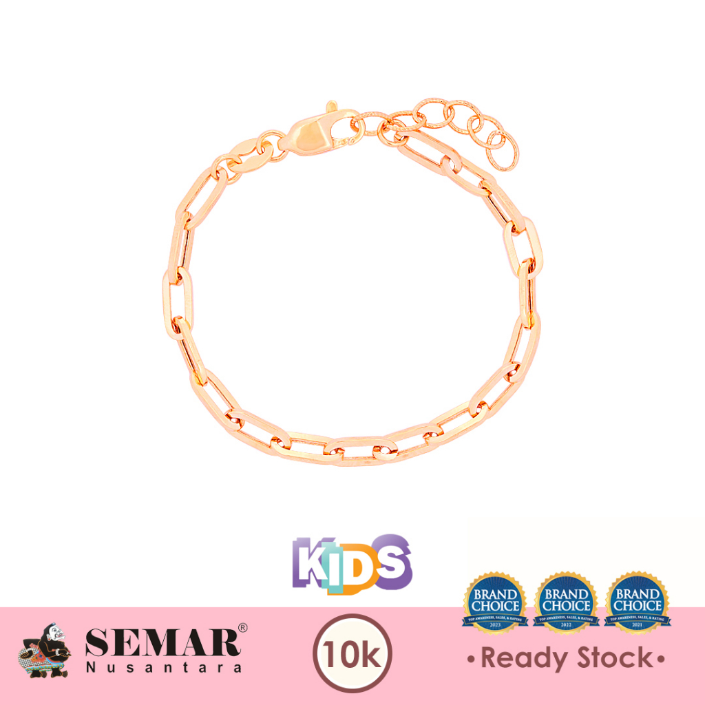 Gelang Emas Lorenia Kids My Love Gold 10K Semar Nusantara