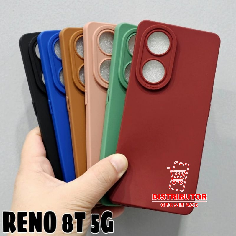 OPPO RENO 8T 5G CASE MACARON PRO CAMERA CASE OPPO RENO 8T 5G