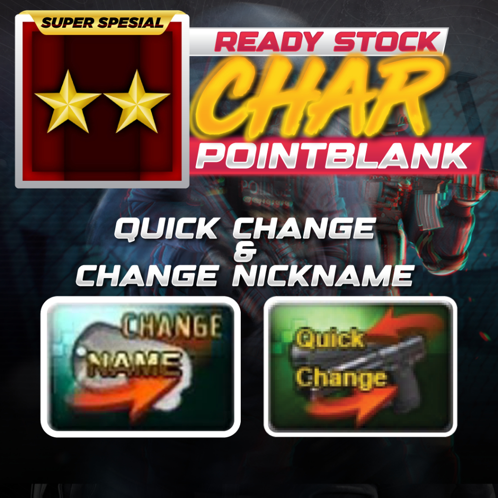 BINTANG 2 SUPER SPESIAL / CHAR POINTBLANK / CHAR PB - MAJOR FULL TITLE - BINTANG FULL TITLE - HERO F