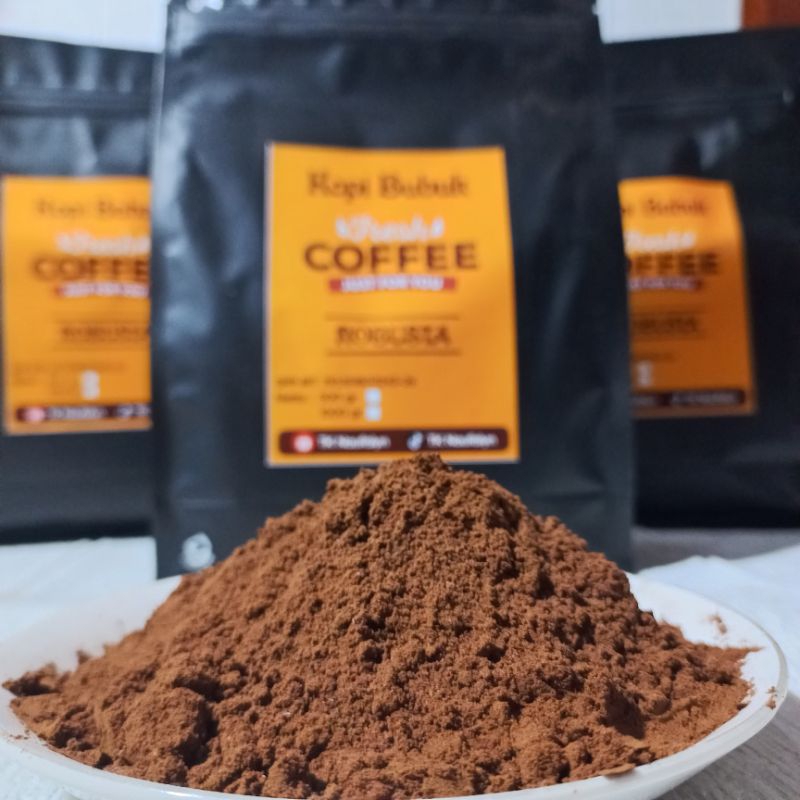 

Kopi Bubuk Robusta 1 KG kopi hitam kopi giling halus 1 kg 500g 250g K