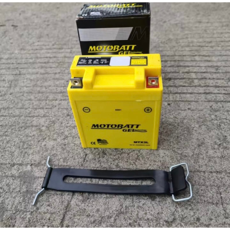 Aki RX-King Motobatt Plus Karet Tali Aki Kualitas Terbaik