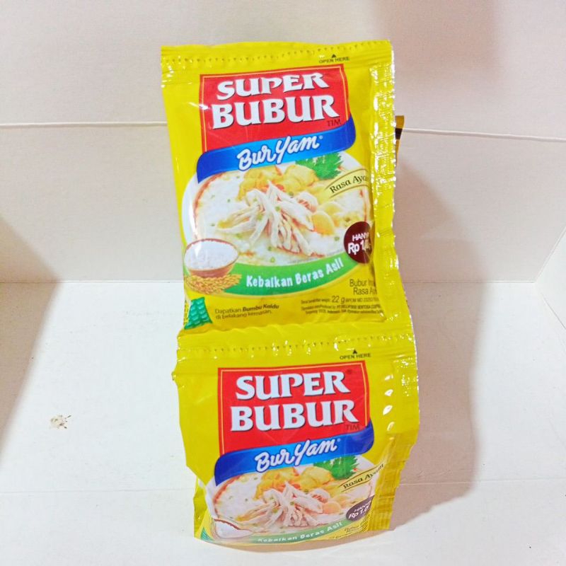 

super bubur buryam rasa ayam isi 10pcs