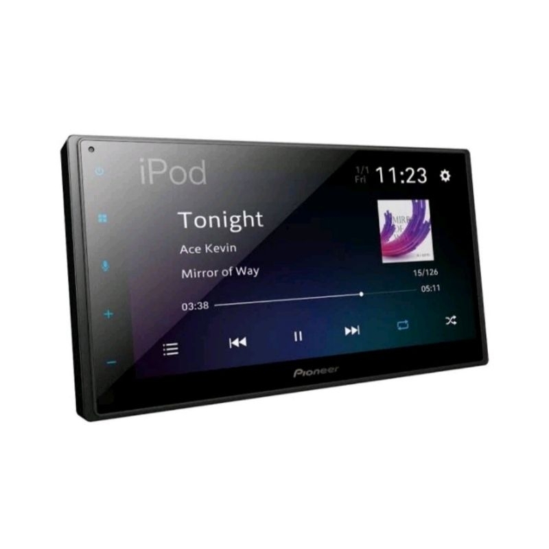 Head unit android pioneer DMH A5450BT  - pioneer dmha5450bt double din carplay