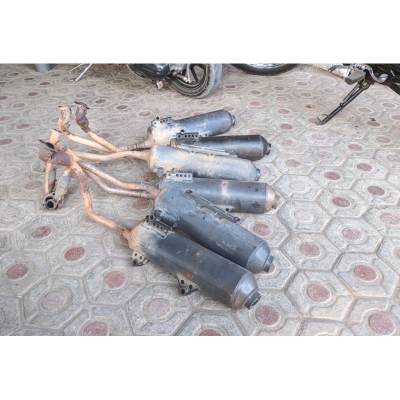 KNALPOT STANDAR K59 ORIGINAL COPOTAN VARIO 150