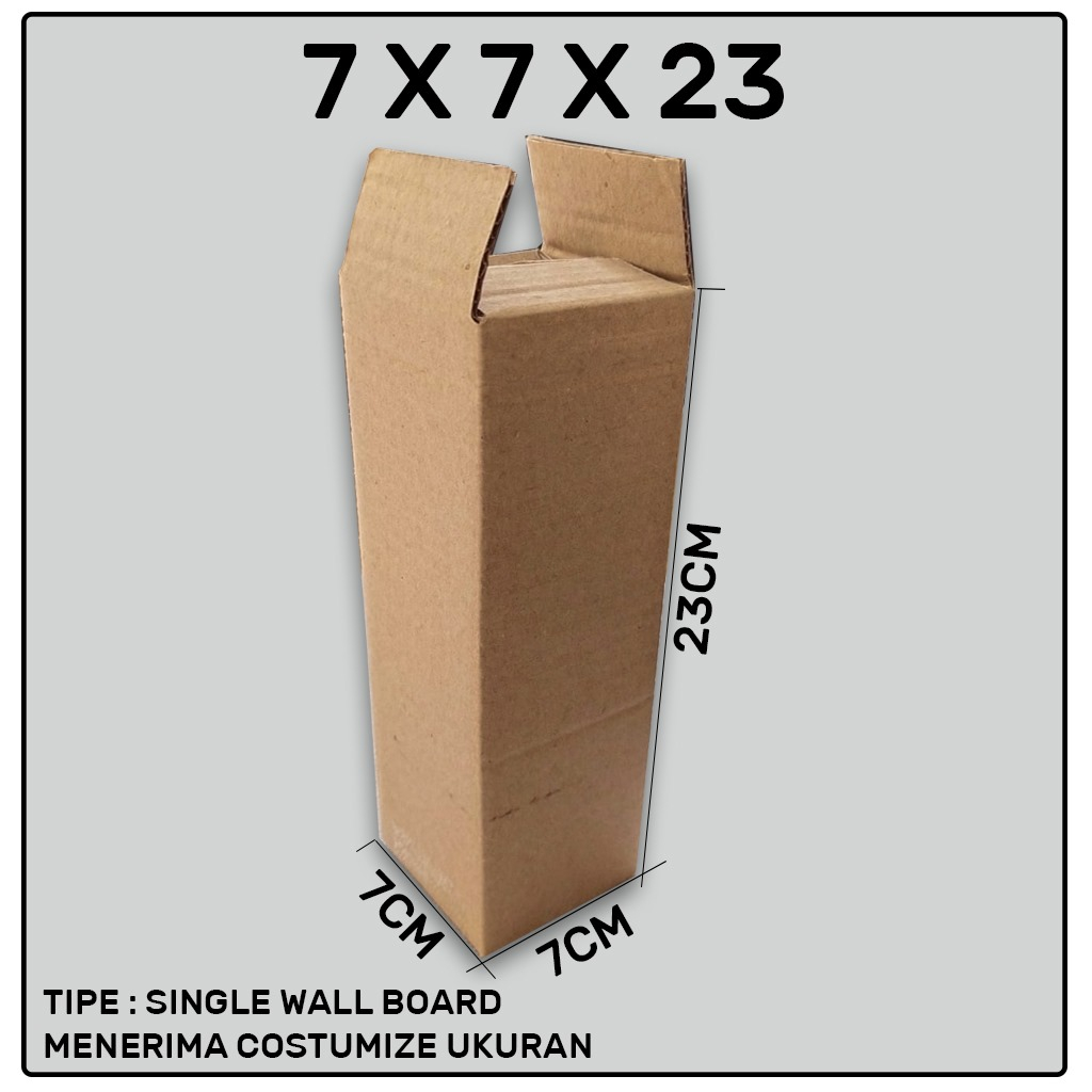 

Kardus Packing Box 7 x 7 x 23CM