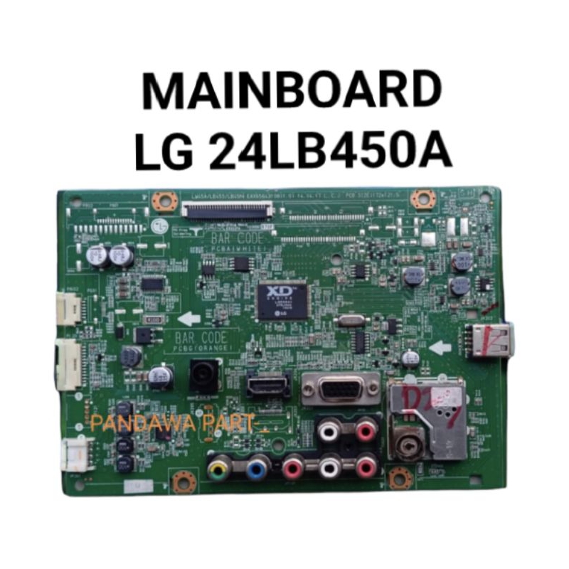 mb MAINBOARD tv LG 24LB450A