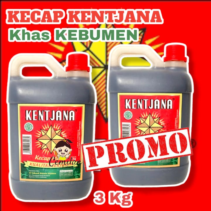 

Kecap Manis Kentjana Jerigen 3kg Asli Kebumen