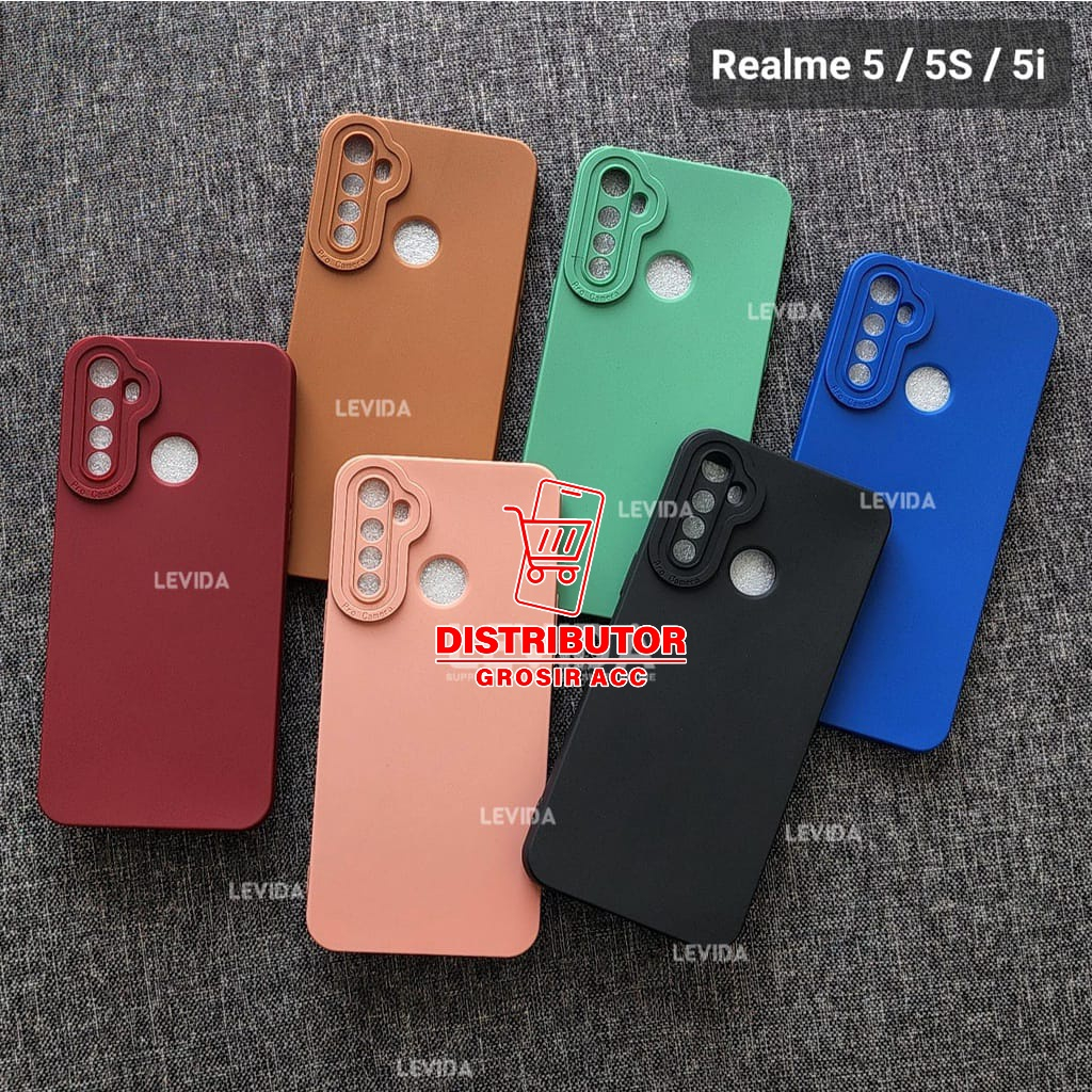 REALME 5 REALME 5I CASE MACARON PRO CAMERA CASE REALME 5 REALME 5I