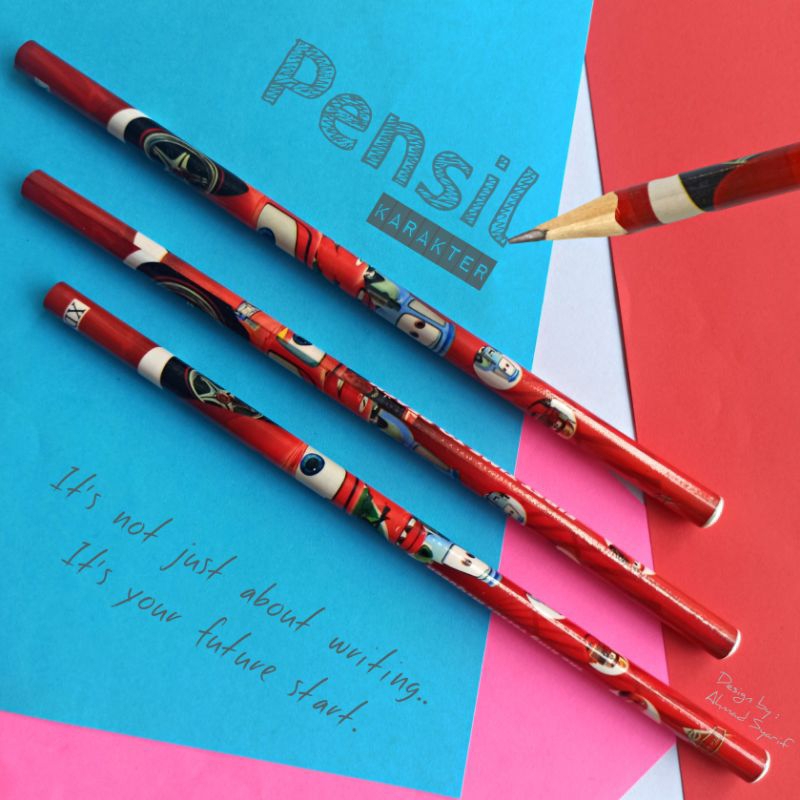 

OBRAL PENSIL KAYU KARAKTER - PENSIL SEKOLAH - SOUVENIR ULTAH