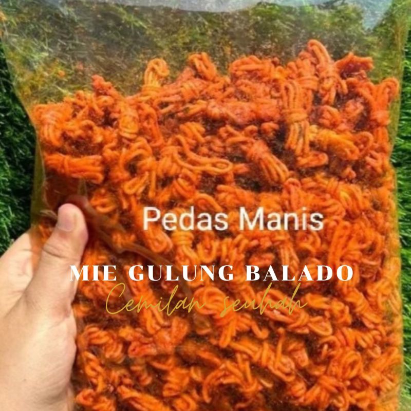 

Mie Gulung Balado Gurih Manis Isi 1 Kg