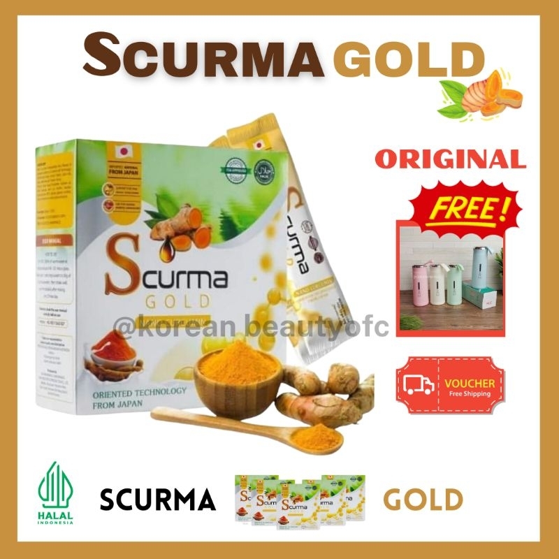 ORIGINAL SCURMA GOLD MILK / SUSU SCURMA GOLD / SUSU SCURMA ATASI MAAG GERD DAN ASAM LAMBUNG