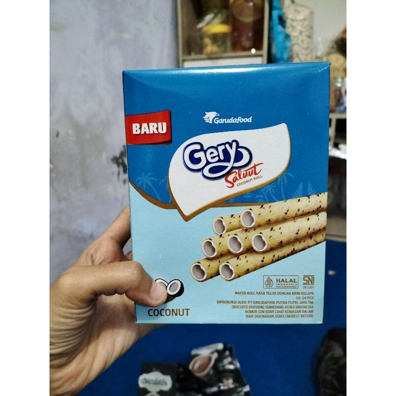 

Gery salut coconut roll 500an isi 24 pcs