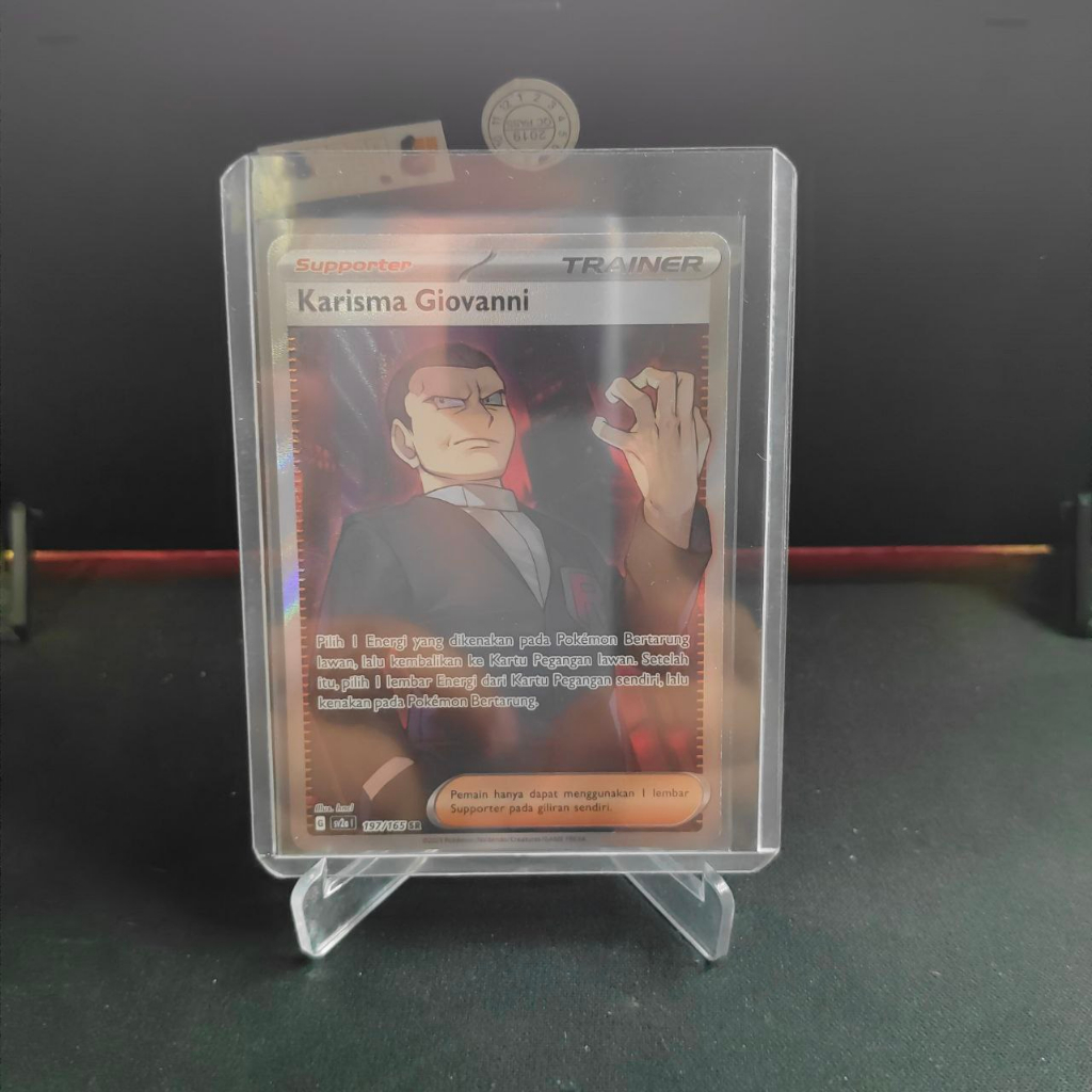 Karisma Giovanni SR 197/165 Kartu Pokemon