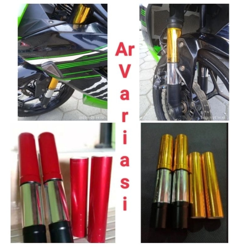 COVER SHOCK/COVER PELINDUNG SHOCK DEPAN KAWASAKI NINJA 250CC MONO