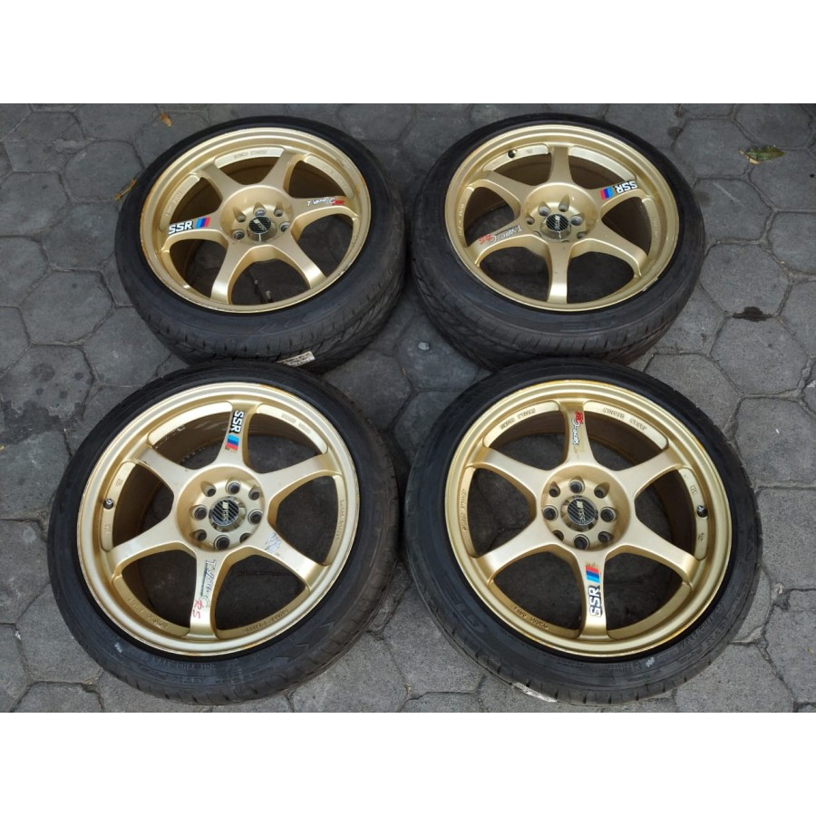 VELG MOBIL SECOND SSR TYPE-C RING 17 LEBAR 8 PCD 8X100/114,3 + BAN (2023) 205 45 R17