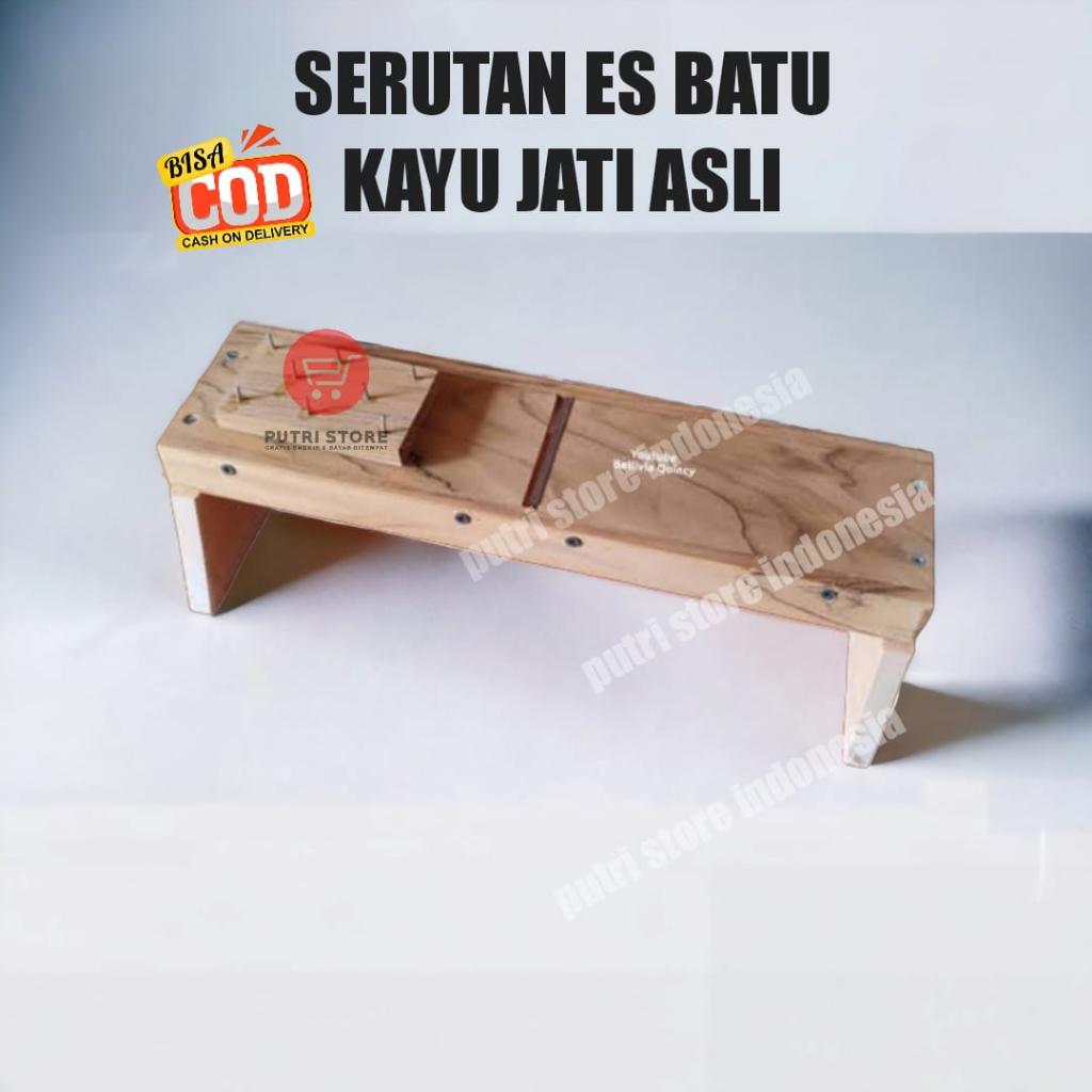 TERBAIK Alat Serut Es batu manual kayu jati