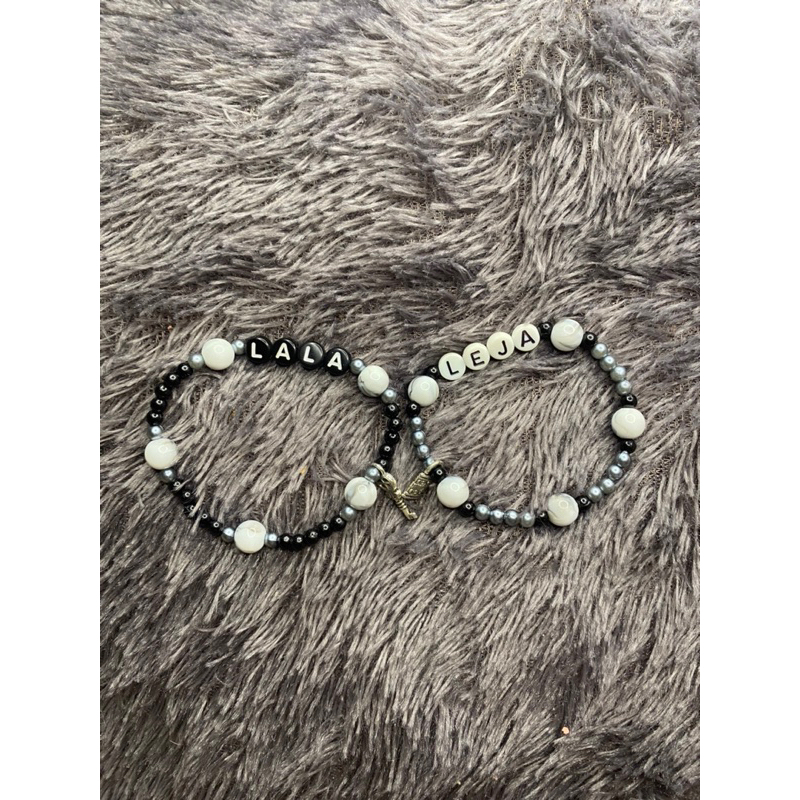 Gelang Couple Manik-Manik (With Charm Besi)