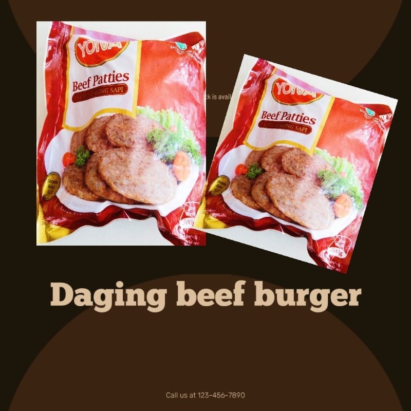 

Daging Burger paties