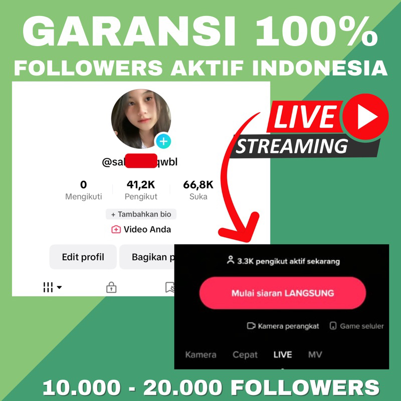 Akun Tiktok Fyp Permanen Real