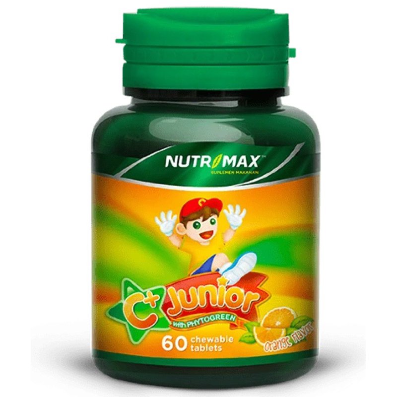 NUTRIMAX C+ JUNIOR WITH PHYTOGREEN @60 tablet kunyah