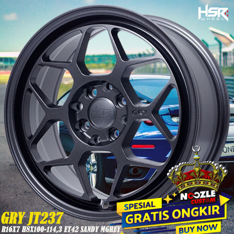 Velg Mobil HSR ring 16 Baut 4 Double PCD Promo HSR Ring 16 Terbaru Baut 4