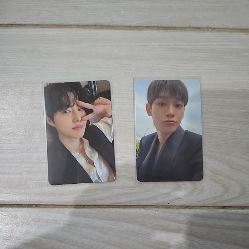 EXO suho junmyeon chen jongdae exist pb E pc photocard official