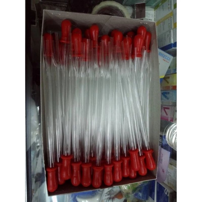 Pipet tetes kaca (10cm, 15cm, 20cm)