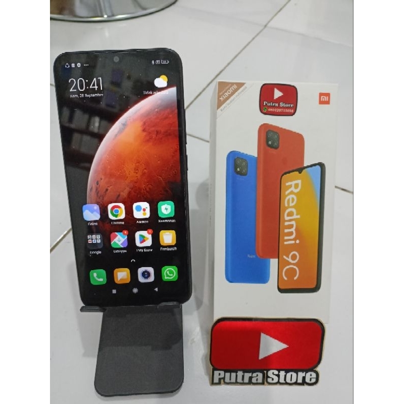 redmi 9c 3/32 second fulset original