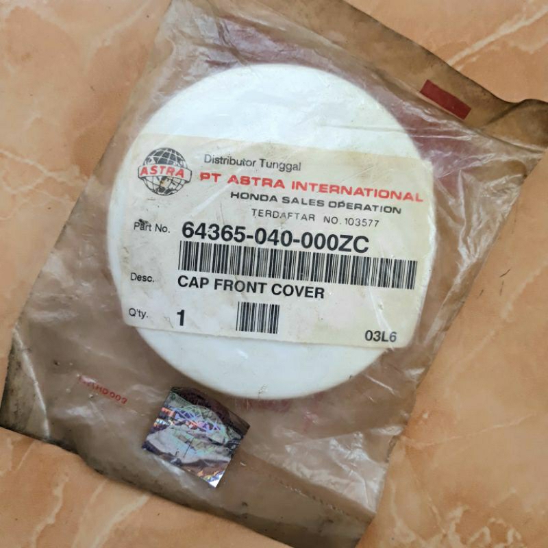 Honda C70 C700 Astrea 800 Prima Star Grand Tutup Cap Cover Lubang Legshield Sayap Busi Original Baru