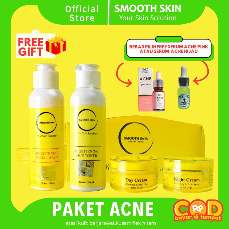 PAKET ACNE ( JERAWAT ) SMOOTHSKIN