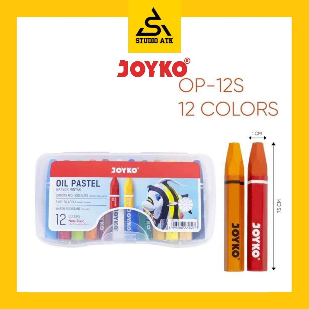 

Crayon JOYKO 12 Warna
