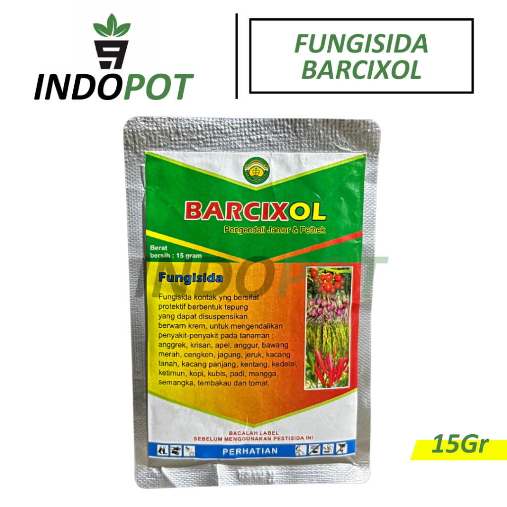Fungisida Barcixol 15Gr Pupuk Penghilang Hama Tanaman Hias