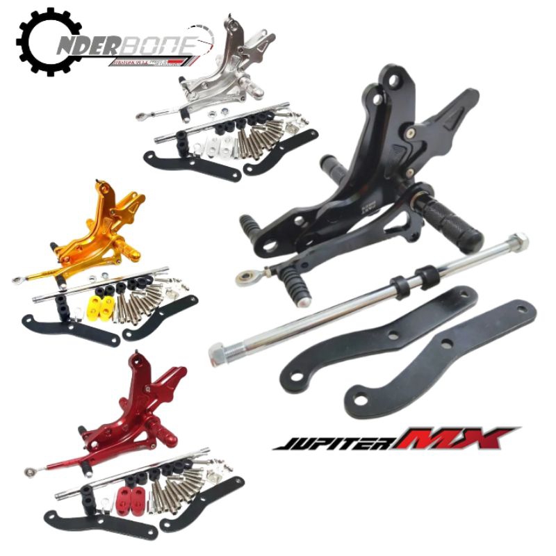 (Bisa COD)Underbone Mx New Step Pijakan Footstep Depan Yamaha Jupiter Mx New Mx King New Jupiter Mx 