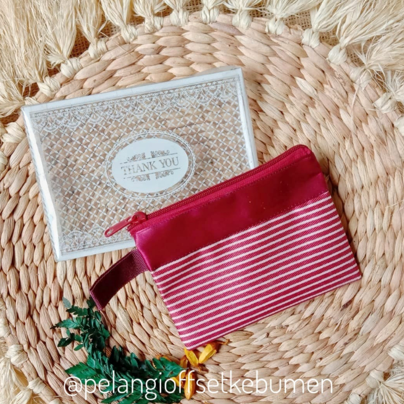 SOUVENIR NIKAH POUCH SALUR | SOUVENIR DOMPET SALUR | SOUVENIR WEDDING MURAH SIMPLE