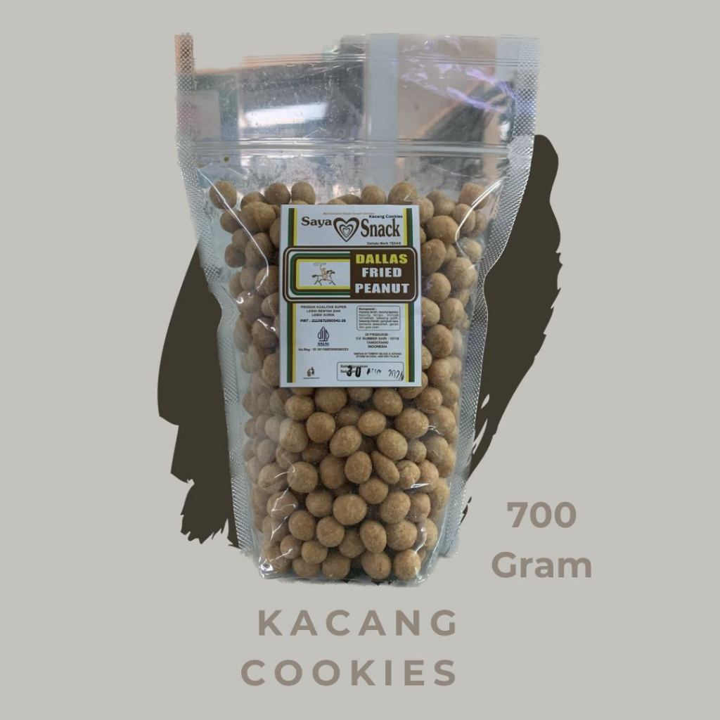 

Kacang Dallas (Kacang Cookies) 700Gram