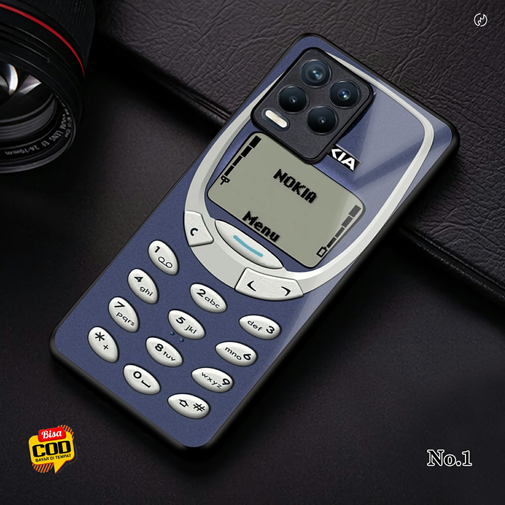 Soft Case Glass Kaca (CC39) REALME 8 Casing Handphone REALME 8 PRO