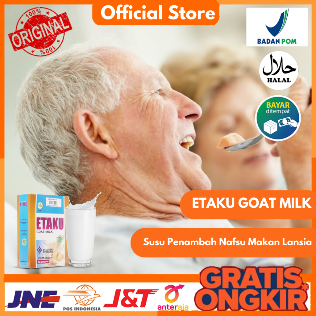 Susu Penambah Nafsu Makan Lansia, Susu Untuk Menjaga Kesehatan Pada Lansia, Susu Untuk Nafsu Makan Kurang, Vitamin Untuk Lansia, Susu Nutrisi Tulang Sendi Dan Otot Dengan Susu Walatra Etaku 100% Original - Bisa Bayar Di Tempat (COD) - Bali