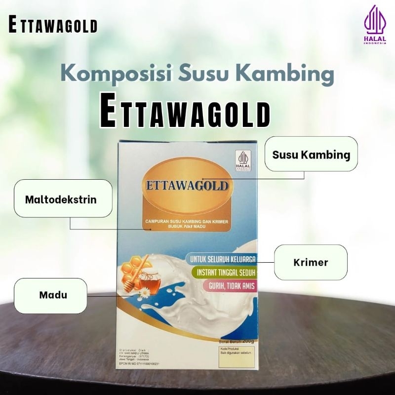 

PRODUSEN SUSU KAMBING PREMIUM ETTAWAGOLD PLUS MADU BEBAS DIABETES & GAGAL GINJAL