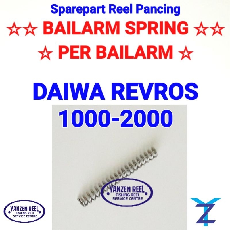 Sparepart reel pancing Per Bailarm / Bailarm spring / per buka tutup Reel Pancing DAIWA REVROS 1000-
