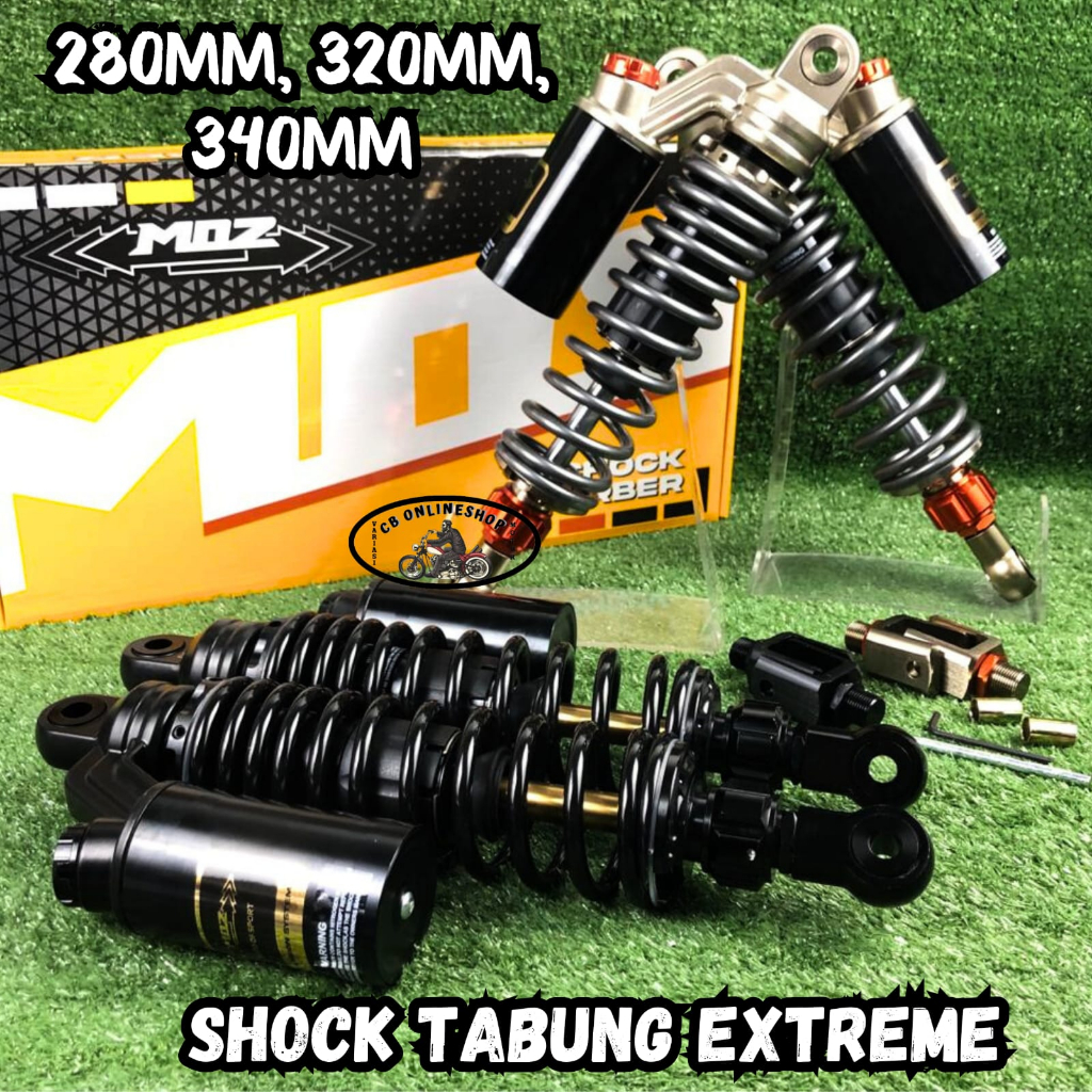 Skok Shockbreaker Shock Tabung As gold 320 340 Copy Ktc extrem Full Black Rxking Gl Tiger Cb100 ukur