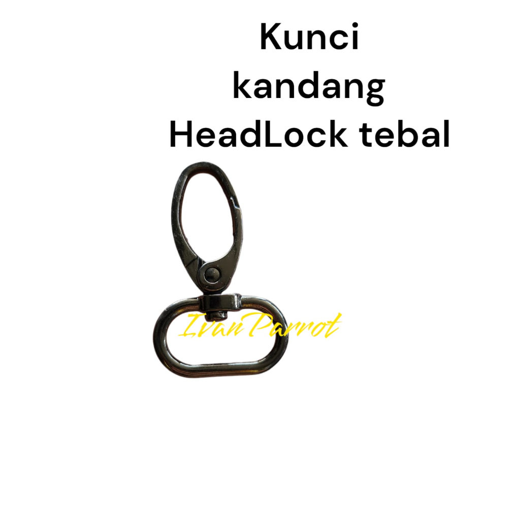 KUNCI GEMBOK KANDANG HEADLOCK TEBAL UNTUK KANDANG BURUNG KUCING