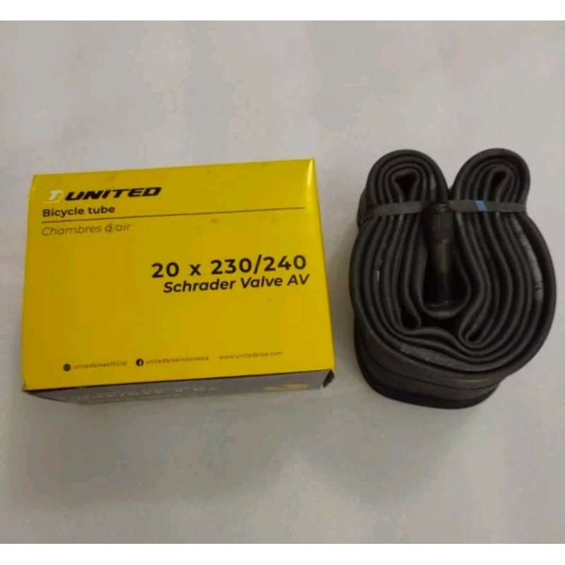 ban dalam sepeda bmx 20 x 2.30 / 2.40 united